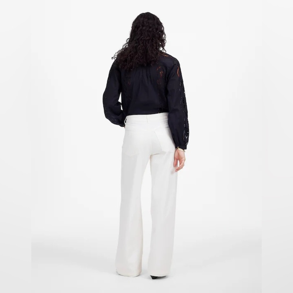 Madewell Low-Slung Baggy Jean Airy Denim
NU020 ivory wide leg coastal classic - Picture 8 of 16